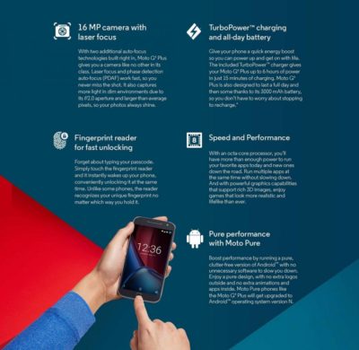 Android 8.0 Oreo Moto G4 Plus