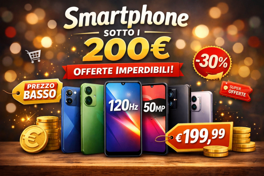 Smartphone sotto 200 euro